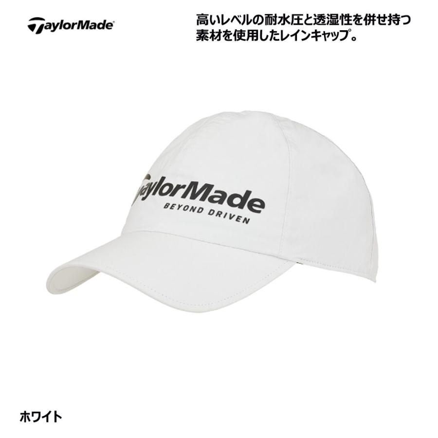 TaylorMade（テーラーメイド） ゴルフ レインキャップ 帽子 雨用 TL957