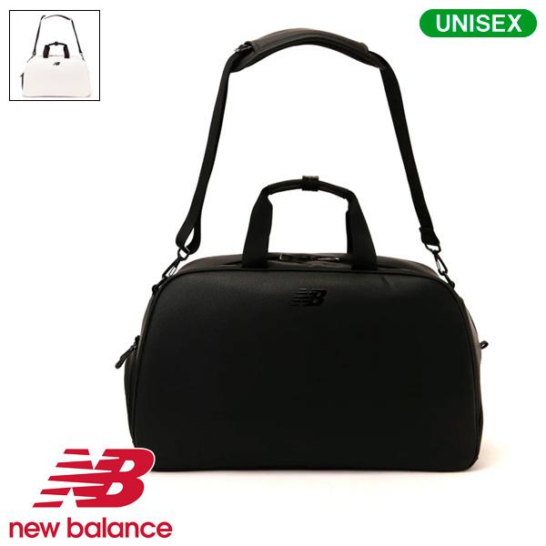 ニューバランス ゴルフ ユニセックス 定番 マット合皮 ロゴ高周波 ボストンバッグ 012-5981001 New Balance（ニューバランス） ゴルフ ユニセックス 定番 マット合皮