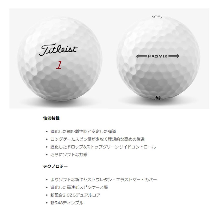新規購入 タイトリスト 21年モデル Pro V1 V1x ゴルフボール 12球 日本正規品 プロv1 プロv1x Whitesforracialequity Org