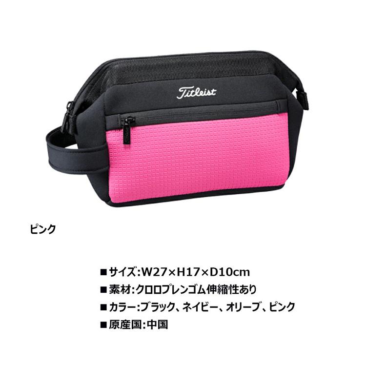 Titleist タイトリスト カジュアル スポーツ クラッチバッグ
