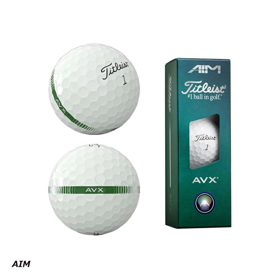 Titleist（タイトリスト） AVX ゴルフボール 1ダース [12球入り] [日本