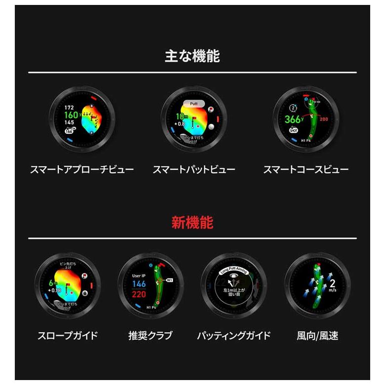 VOICE CADDIE ボイスキャディ T11PRO 腕時計型 GPS ゴルフウォッチ 距離計の画像