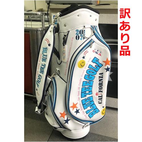 【新品未使用】ブルーティーゴルフ　キャディバッグ　フードカバーなし BLUE TEE GOLF 【残り1点！最終処分】【訳あり品】【フード無し