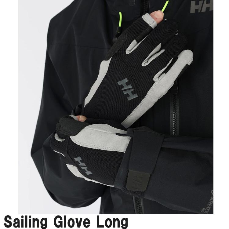ヘリーハンセン グローブ HELLY HANSEN セーリング グローブロング Sailing Glove Long  オールシーズン アウトドア HA92303　K｜golkin｜02