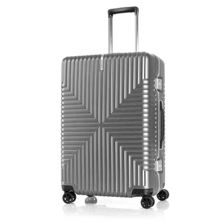 サムソナイト キャリー ケース SAMSONITE インターセクト スピナー INTERSECT SPINNER 68cm M 4〜6泊 約73L スーツケース シルバーの画像