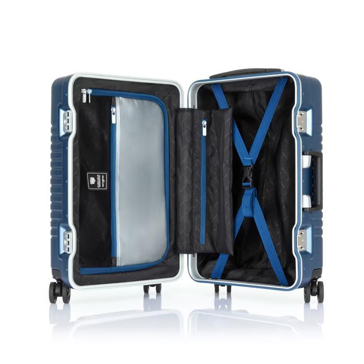 サムソナイト キャリー ケース SAMSONITE インターセクト スピナー INTERSECT SPINNER 55cm S 1〜3泊 約34L スーツケース ネイビーの画像