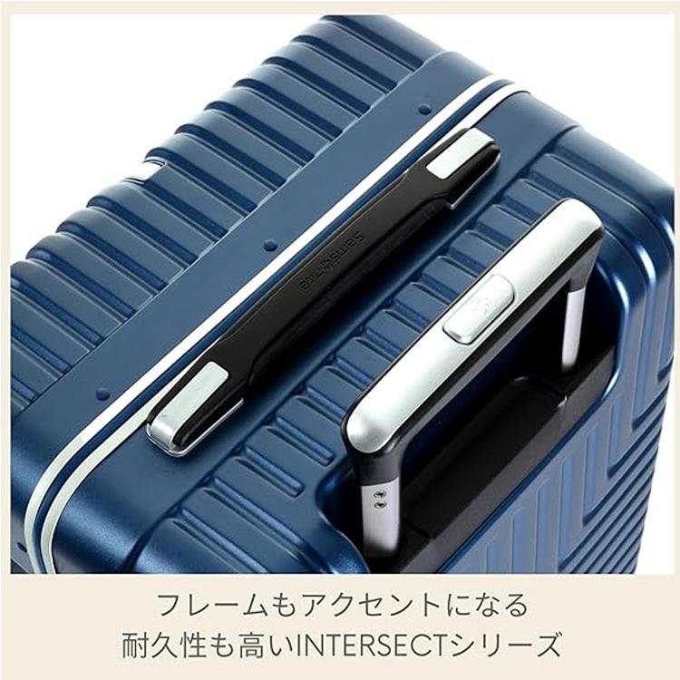 サムソナイト キャリー ケース SAMSONITE インターセクト スピナー INTERSECT SPINNER 68cm M 4〜6泊 約73L スーツケース ネイビーの画像