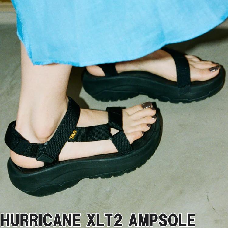 テバ　スポーツサンダル TEVA ハリケーン アンプソール W HURRICANE XLT2 AMPSOLE レディース 厚底 アウトドア　コンフォートシューズ　1131270 ブラック｜golkin｜02