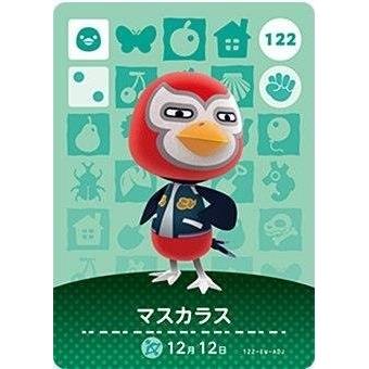 どうぶつの森 amiiboカード 第2弾 【122】 マスカラス : ゴールデン 