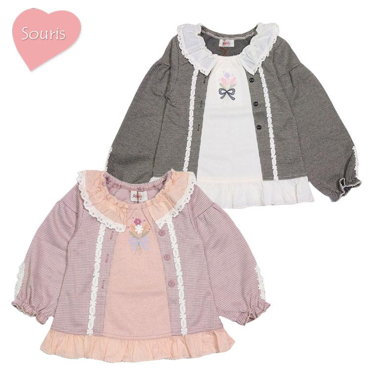 トップス スーリー 女の子 80cm 90cm 100cm 110cm 120cm 130cm 140cm  