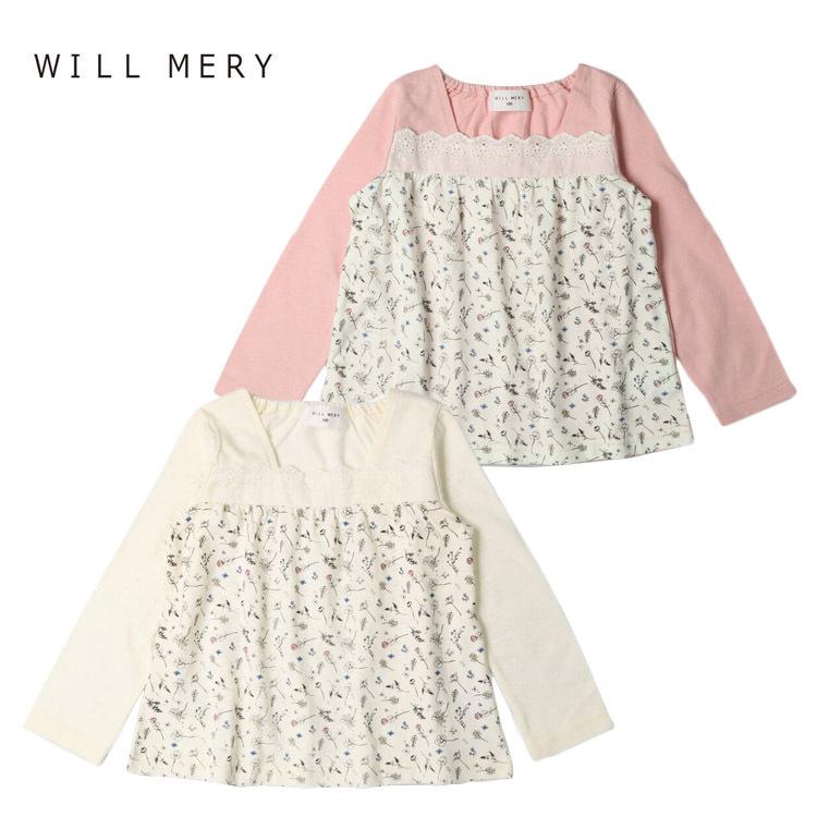 Tシャツ ウィルメリー 女の子 80cm 90cm 100cm 110cm 120cm 130cm  