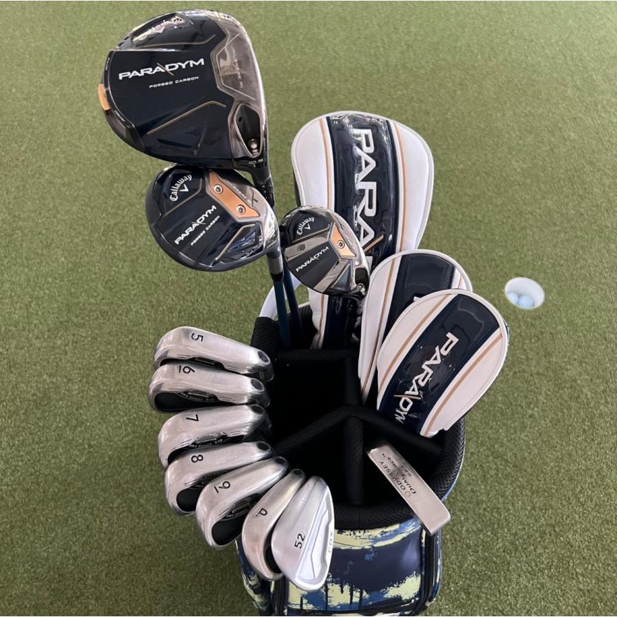 【M.】Callaway PARADYM ゴルフバッグ キャディ Callaway（キャロウェイ） PARADYM メンズゴルフセット☆新品プーマ