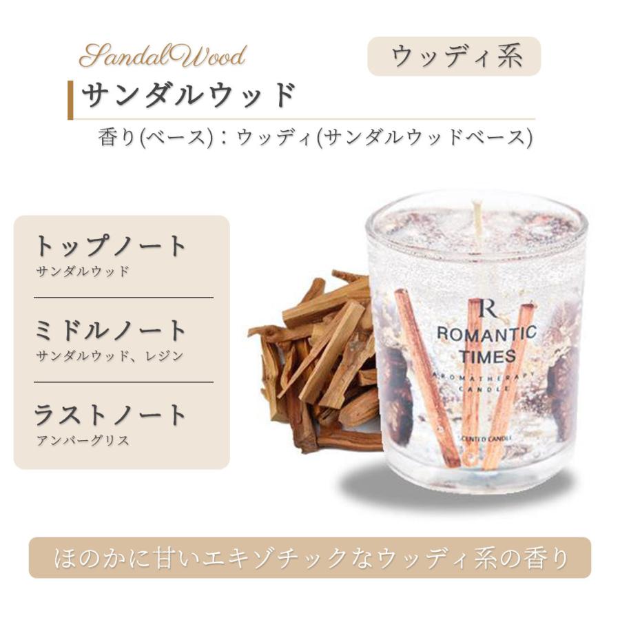 アロマキャンドル 全6種 プレゼント ラベンダー ローズ 女性 おしゃれ