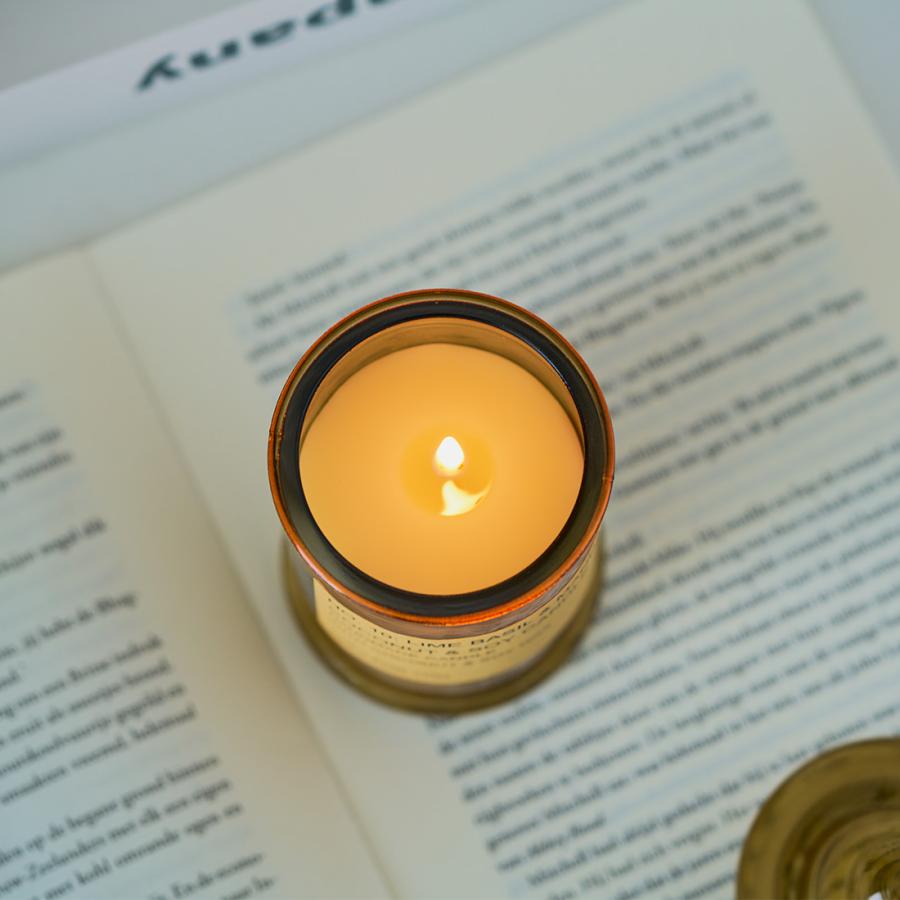 アロマキャンドル 10種の香り ふた付き ボタニカル ソイ