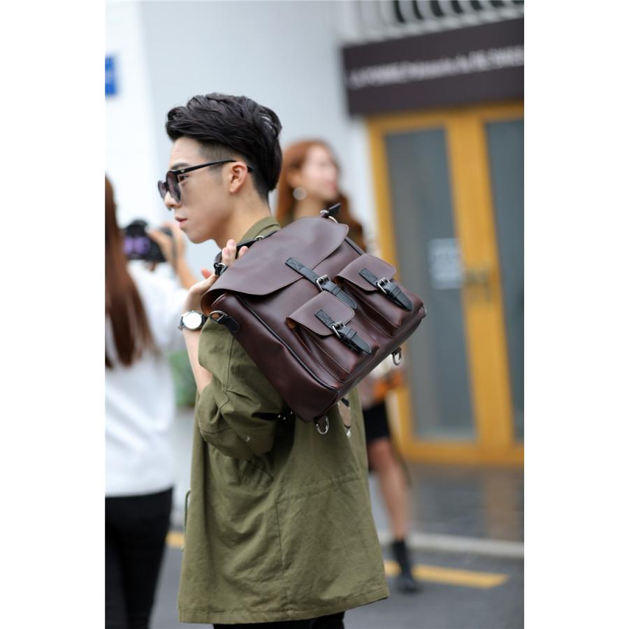 Golwis 英国風 3way バッグ メッセンジャー ブリーフケース レトロ アンティーク レザー 軽量 撥水 13インチ メンズ Bag0034 Bag0034 pral Ma Golwis 通販 Yahoo ショッピング