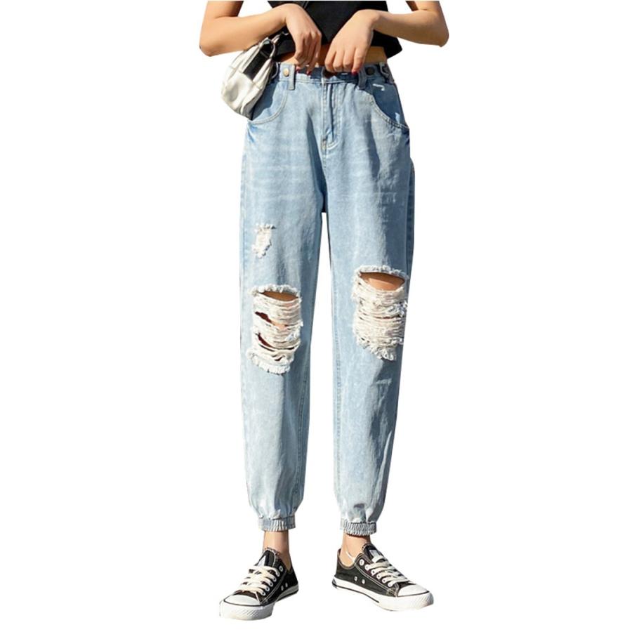 Golwis サーカス レディース デニム ロールアップ ダメージ加工 ストレッチあり ゆったり ボトムス パンツ ジーンズ ヴィンテージ風 春 夏 Bottoms0008 Bottoms0008 pral Wo Golwis 通販 Yahoo ショッピング