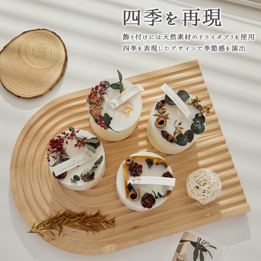 CITTA アロマ ワックスサシェ ギフトボックス キャンドル風 観賞用