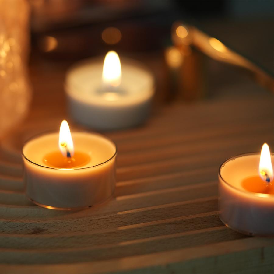 CITTA アロマキャンドル 4個 セット ボタニカル キャンドル 天然素材