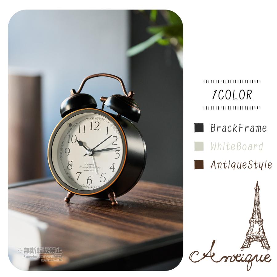 アンティーク　昭和レトロ　アナログ　手巻き　置き時計　目覚まし時計　熊　女の子 アンティーク 昭和レトロ アナログ 手巻き 置き時計 目覚まし時計 熊