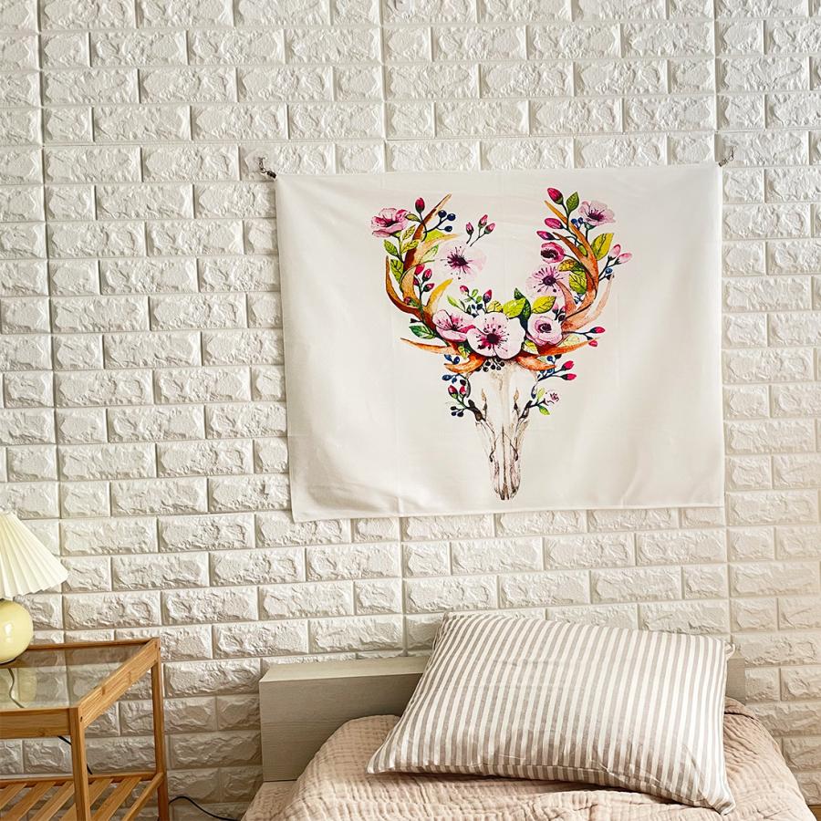 多種 ファブリックポスター 95cm×73cm 小サイズ 壁掛け 北欧 アート