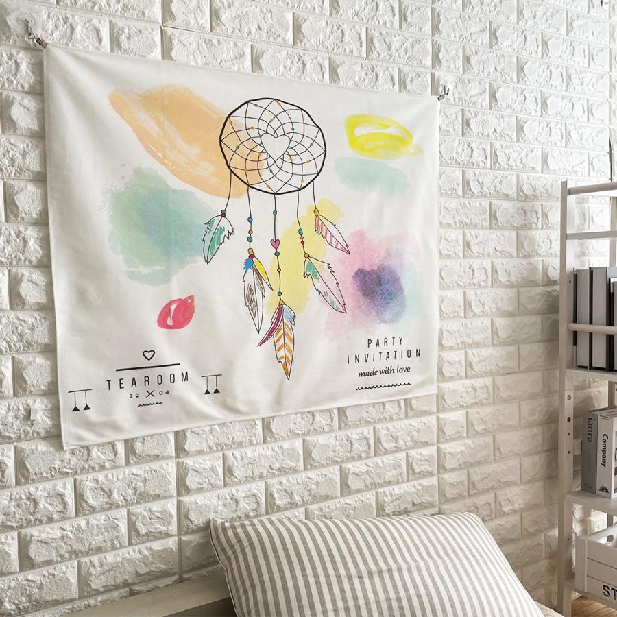 多種 ファブリックポスター 95cm×73cm 小サイズ 壁掛け 北欧 アート