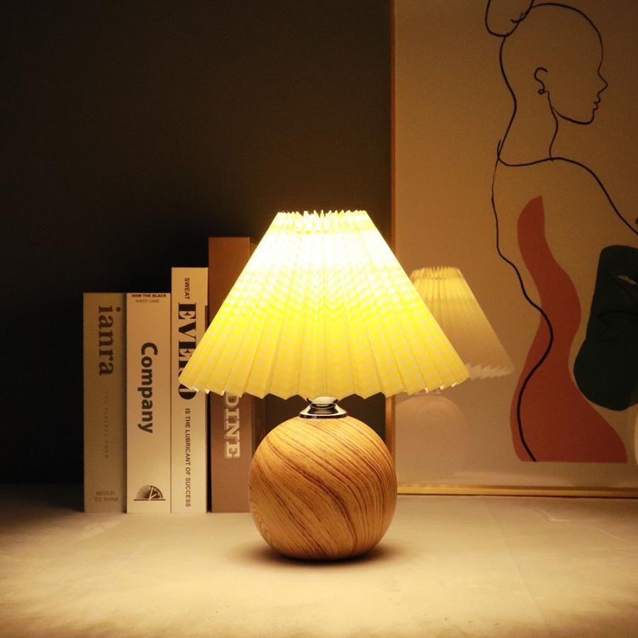 プリーツ シェードランプ Led ライト 韓国 テーブルライト 北欧 卓上ライト モダン テーブルランプ アンティーク ランプ フロアランプ インテリア 雑貨 間接照明 Light0015 Golwis 通販 Yahoo ショッピング