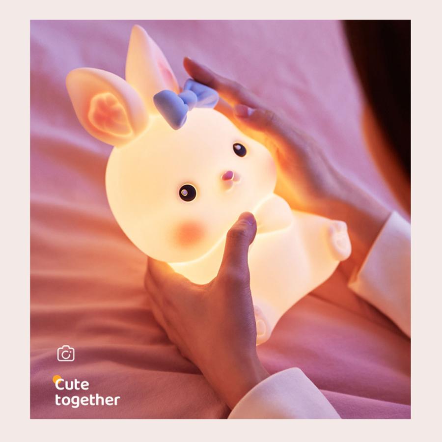 インテリアライト　マイメロ　ダイカットライト　うさぎ　2019年 ウサギ ナイトライト デスクライト シリコンライト うさぎ 兎