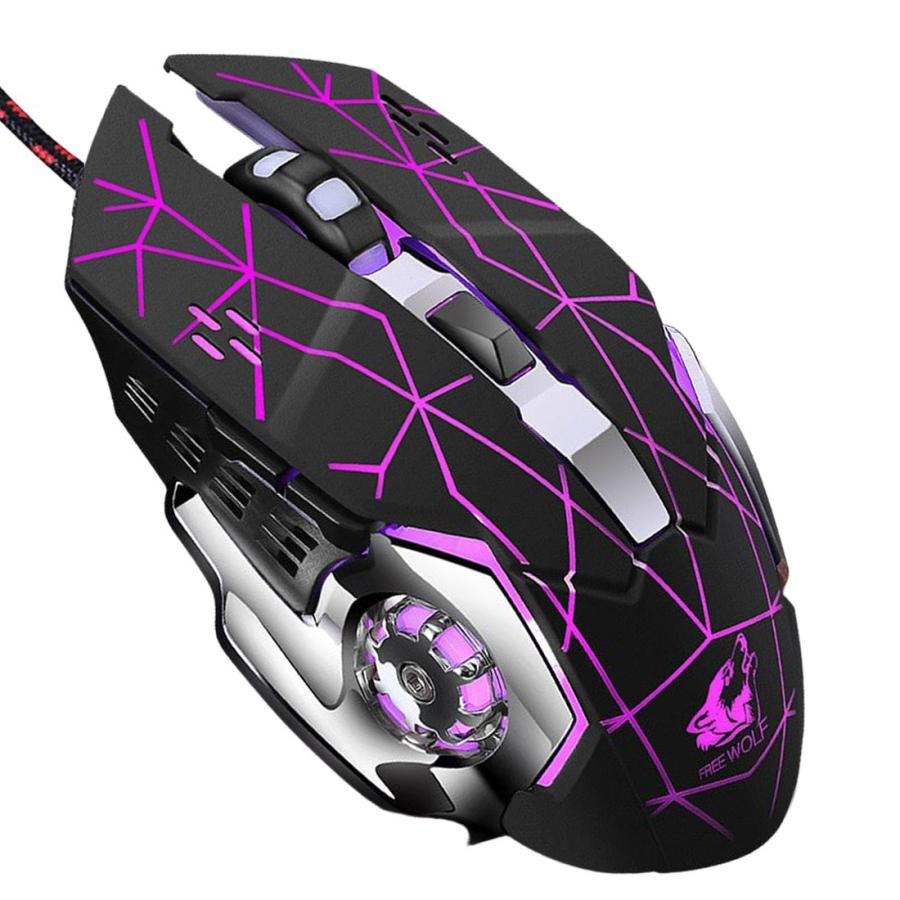 ゲーミング マウス 光学式 有線 DPI 調節 4段階 ゲーム 6ボダン プロ