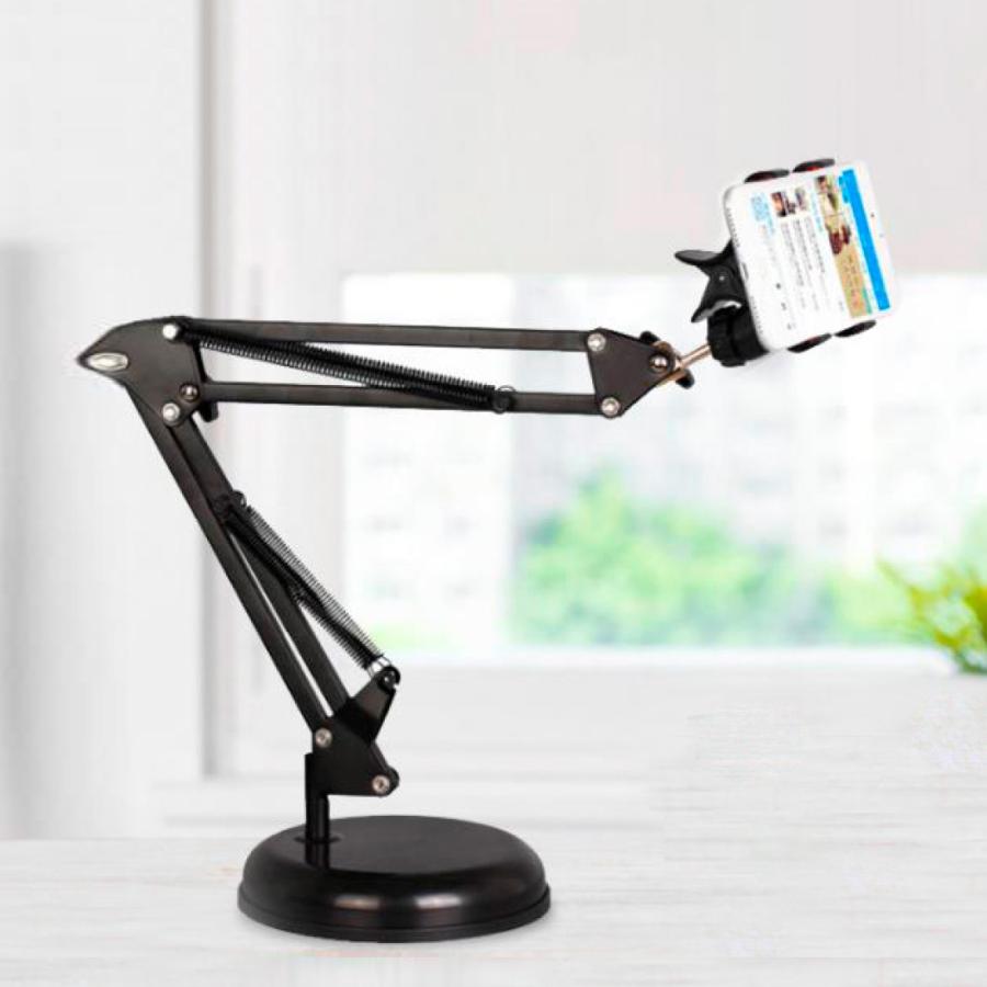 アームスタンド クリップ式 360度回転 角度調節 折り畳み 全機種対応