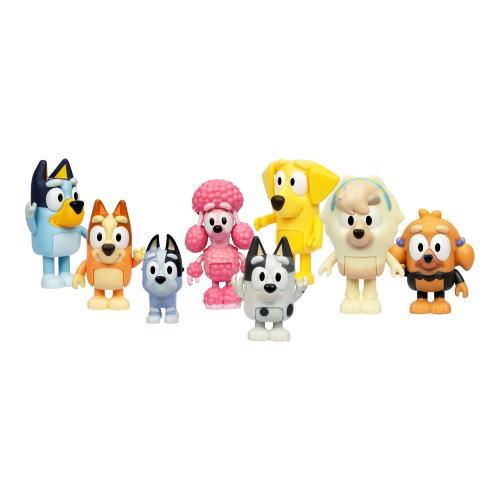 ディズニージュニア ブルーイ フレンズパック フィギュア 8体セット