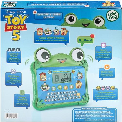 タイムセール！トイストーリー5 リリーパッド　英語学習 知育玩具 Disney TOYSTORY5 トイストーリー5 リリーパッド Leap Frog Explore & Learn