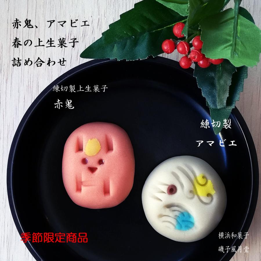 節分の上生菓子 赤鬼 春の上生菓子詰め合わせ8個入 ご贈答用化粧箱入 ギフト のし Jsetubun8 横浜和菓子匠 磯子風月堂 通販 Yahoo ショッピング