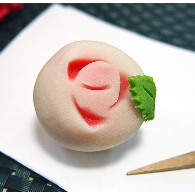 初夏の上生菓子 練切 和菓子 山手の薔薇 ばら 1個 個包装 12個以上でご注文可 Jybara1 横浜和菓子匠 磯子風月堂 通販 Yahoo ショッピング