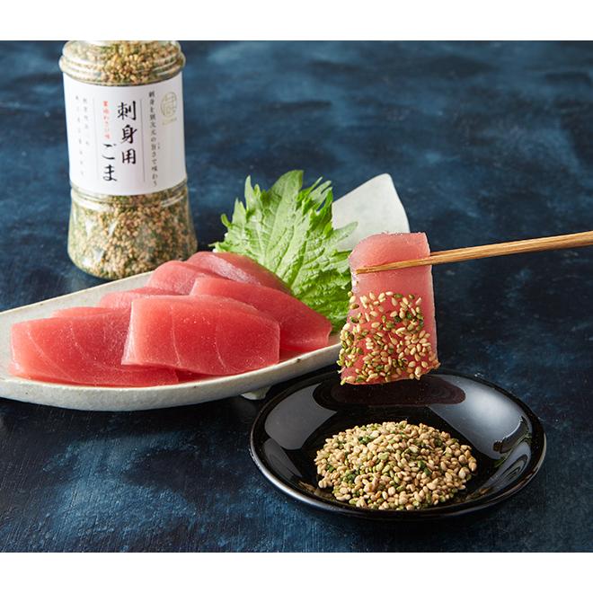 刺身用ごま 75ｇ さしみ 醤油 胡麻 海鮮丼 寿司 ペットボトル｜gomanokura｜03