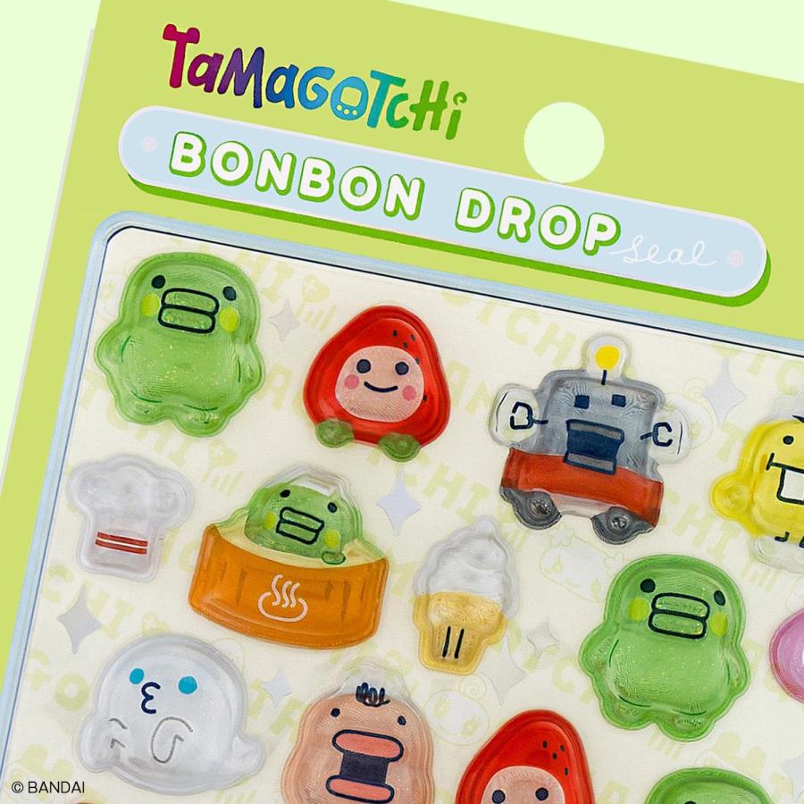 ボンボンドロップシール 正規品 たまごっちくちぱっち しずくちゃんうるおいちゃん ボンボンドロップシール くちぱっち たまごっち グッズ サンスター文具