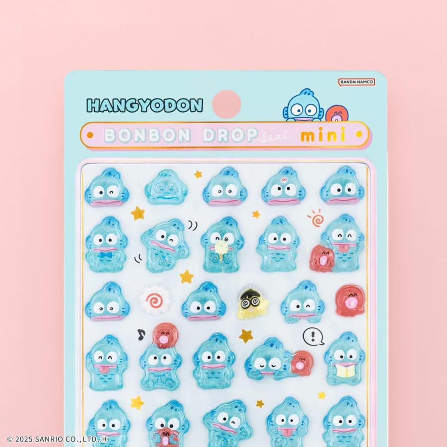 【正規品】サンリオ ボンボン ドロップ シール ミニ mini 5枚セット サンスター文具 新品 サンリオキャラクターズ グッズ ボンボンドロップ