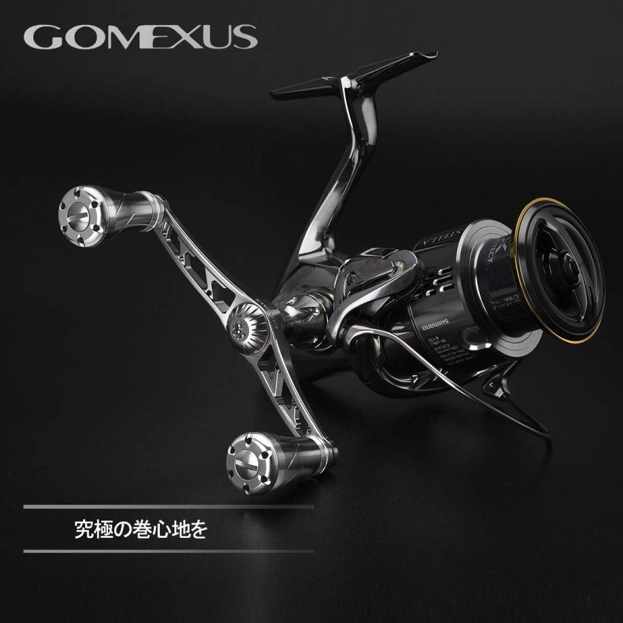 ゴメクサス Gomexus リール シマノ Shimano TypeA ダイワ Daiwa TypeS カスタム ハンドルノブ 20mm アルミ パーツ 交換｜gomexus｜10