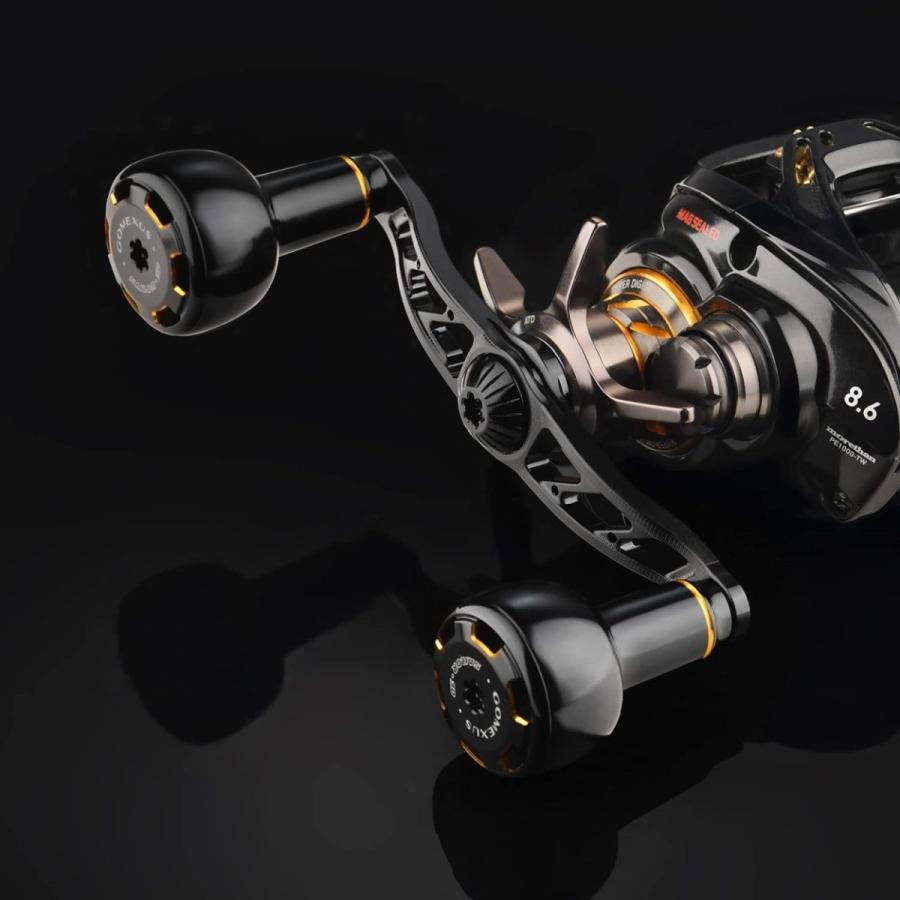 ゴメクサス Gomexus リール シマノ Shimano TypeA ダイワ Daiwa TypeS ハンドルノブ 30mm ライトジギング カスタム パーツ 交換｜gomexus｜08