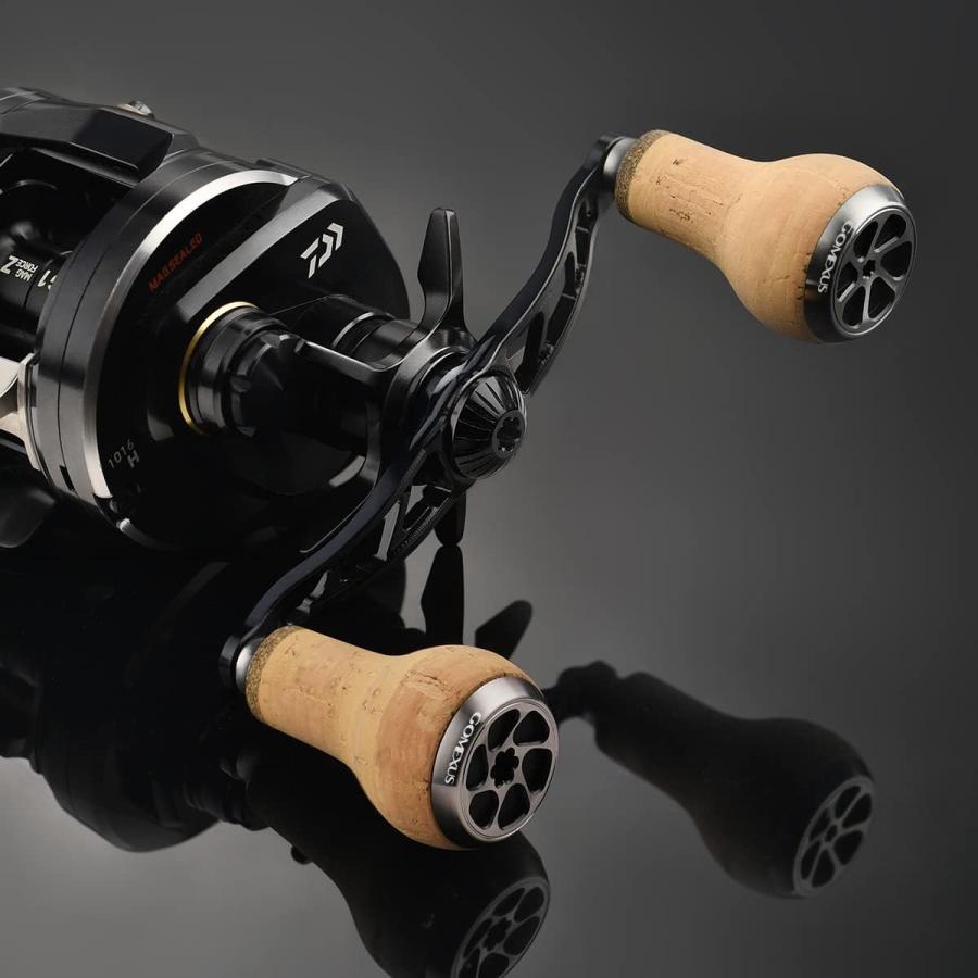 ゴメクサス Gomexus リール シマノ Shimano TypeA ダイワ Daiwa Type S ハンドルノブ 天然コルク 27mm スピニング ベイト リール カスタム パーツ 交換｜gomexus｜04