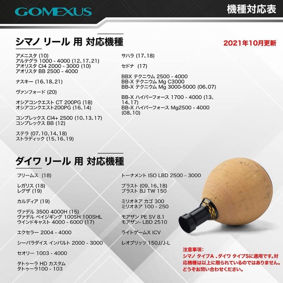 ゴメクサス Gomexus リール シマノ Shimano TypeA ダイワ Daiwa Type S