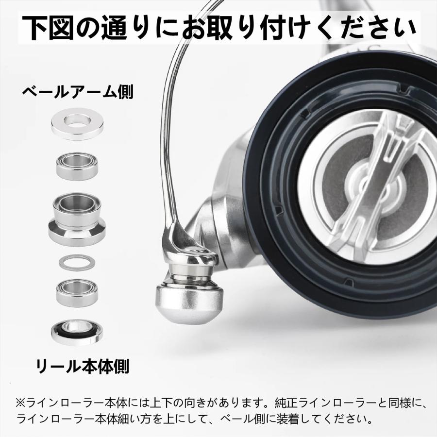 シマノ（SHIMANO） ゴメクサス ラインローラー D114 本体 チタン製 SW