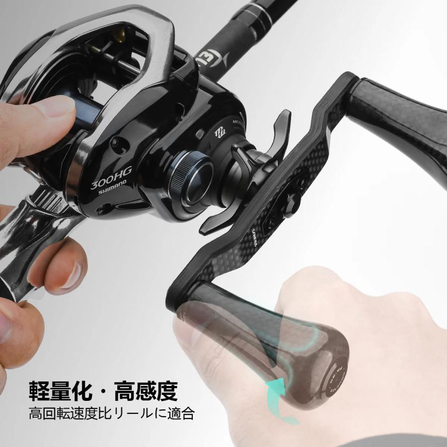 ゴメクサス リール ハンドルノブ 30mm カーボン シマノ Shimano TypeA