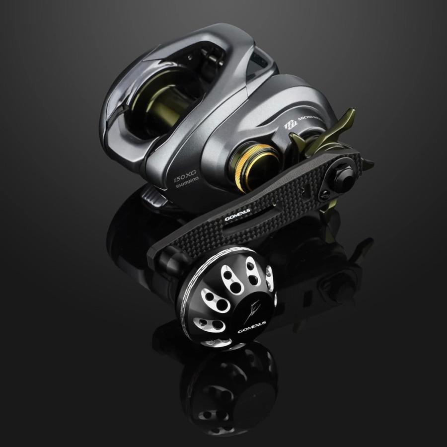 ベイトリール パワーハンドル カーボン 75mm 7×4mm穴対応 シマノ ベイトリール パワーハンドル カーボン 75mm 7×4mm穴対応 シマノ