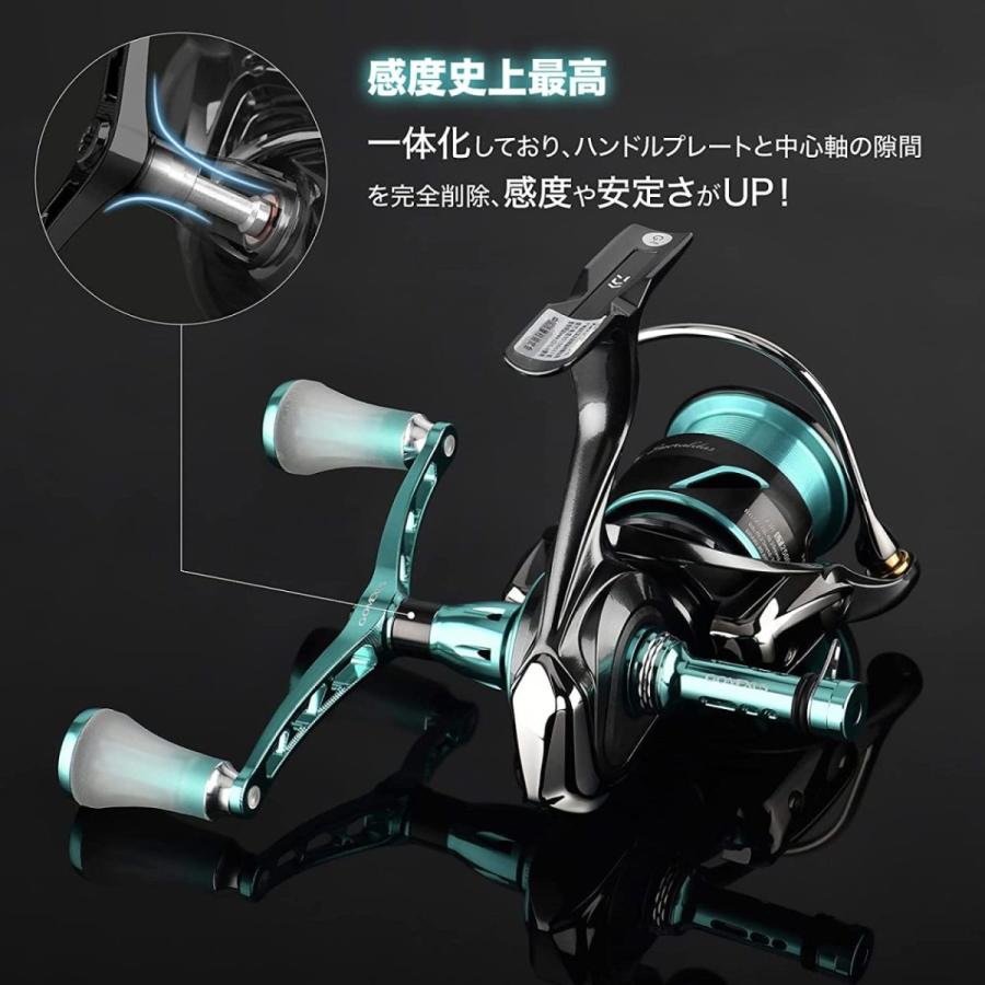 スピニングリール ダブルハンドル 98mm アルミ ダイワ Daiwa スピニングリール ダブルハンドル 98mm アルミ ダイワ Daiwa
