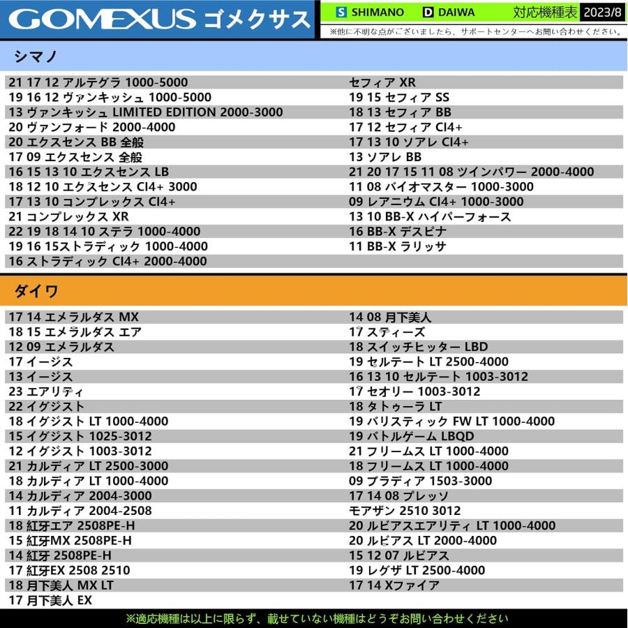 シマノ（SHIMANO） 【送料無料】 ゴメクサス (Gomexus) ダブル