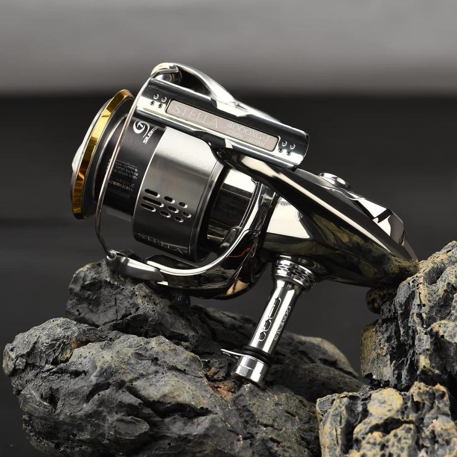 リールスタンド シマノ shimano ダイワ daiwa スピニングリール用 カスタム パーツ ボディーキーパー アルミ 46mm ゴメクサス Gomexus｜gomexus｜08