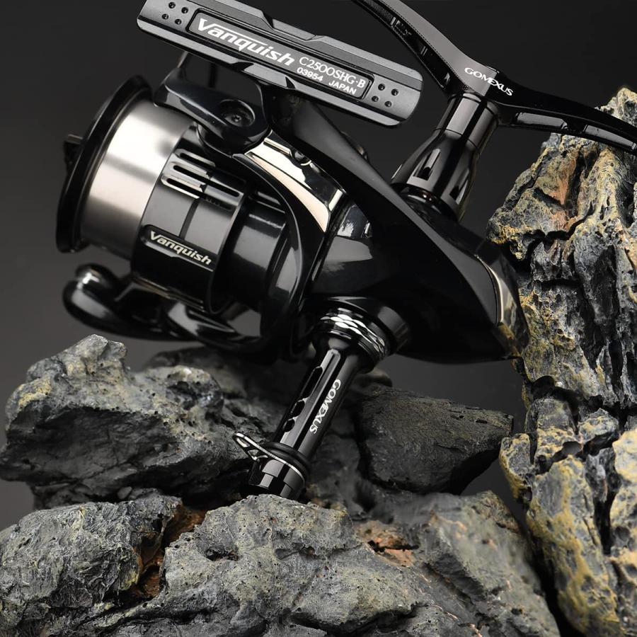 リールスタンド シマノ shimano ダイワ daiwa スピニングリール用 カスタム パーツ ボディーキーパー アルミ 46mm ゴメクサス Gomexus｜gomexus｜11