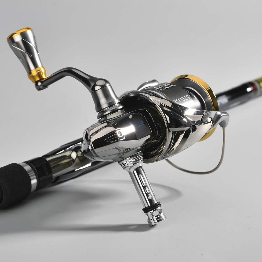 リールスタンド シマノ shimano ダイワ daiwa スピニング リール用 カスタム パーツ ボディーキーパー アルミ 48mm 42mm ゴメクサス Gomexus|gomexus|04