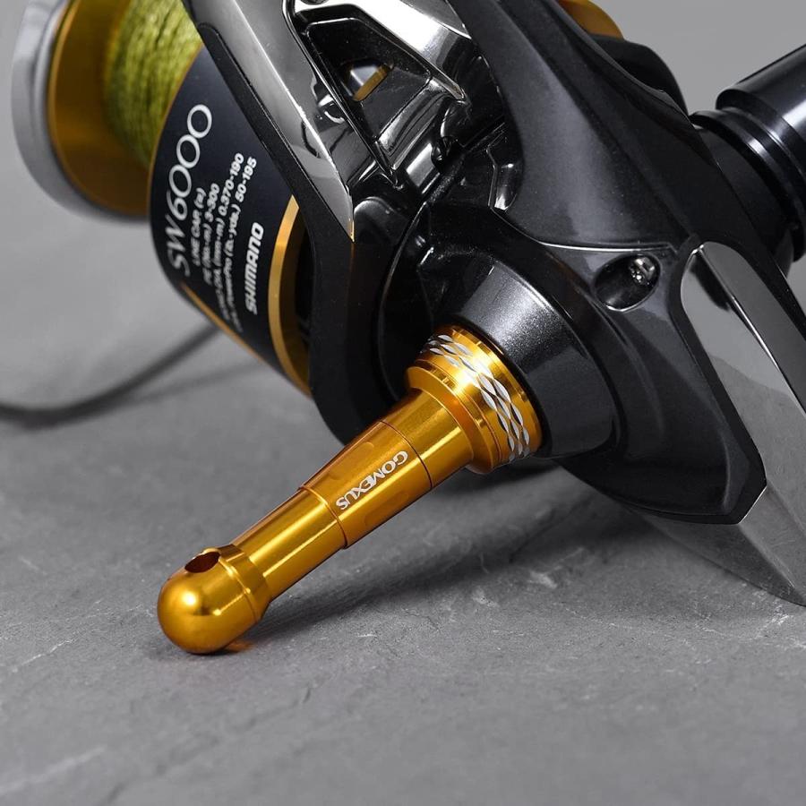 リールスタンド シマノ shimano ダイワ daiwa スピニング リール用 折り畳み カスタム パーツ ボディーキーパー アルミ 48mm ゴメクサス Gomexus｜gomexus｜11