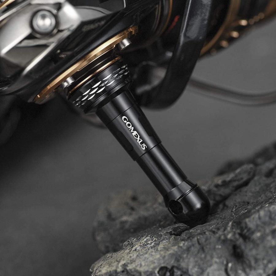 リールスタンド シマノ shimano ダイワ daiwa スピニング リール用 折り畳み カスタム パーツ ボディーキーパー アルミ 48mm ゴメクサス Gomexus｜gomexus｜12